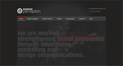 Desktop Screenshot of markedperception.com